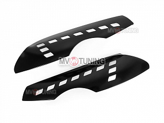 Реснички на фары Nissan Qashqai (2010-2013) + УСТАНОВОЧНЫЙ КОМПЛЕКТ