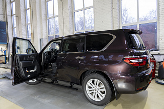 Электрические Пороги ATS для Nissan Navara IV (2014-2024) Под заказ