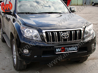 Реснички на фары в стиле JAOS Land Cruser LC Prado 150 (2009-2014) + УСТАНОВОЧНЫЙ КОМПЛЕКТ