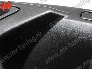 Диффузор заднего бампера Chevrolet Cruze var №2 (текстурный пластик) (2008-2012)