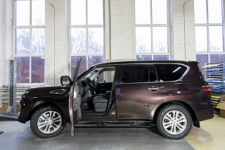 Электрические Пороги ATS для Nissan Navara IV (2014-2024) Под заказ
